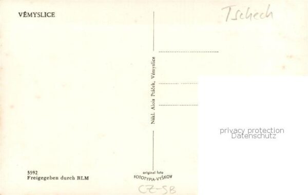 Vemyslice Moravsky Krumlov CZ Ortszentrum – Bild 2