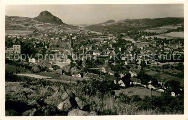 Bilin Bilina Sauerbrunn CZ Panorama