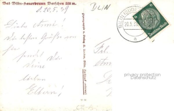 Bilin Bilina Sauerbrunn CZ Panorama – Bild 2