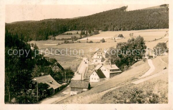 Deschnei Adlergebirge Destne v Orlickych Horach CZ Hinterwinkel Dorf im Adlergeb