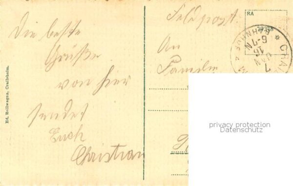 Crailsheim Jagstbruecke Feldpost – Bild 2