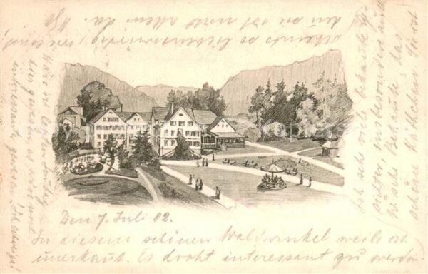 Tuebingen Hotel Gaststaette Kuenstlerkarte