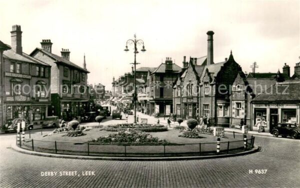 Leek  UK Staffordshire Moorlands Derby Street