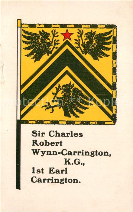 Carrington UK Cheshire Chester Flag Sir Charles Robert Wynn Carrington K.G. 1st