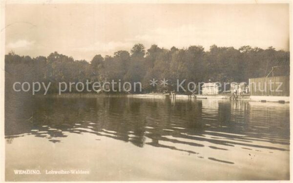 Wemding Lohweiher Waldsee
