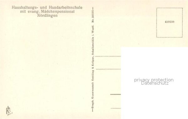 Noerdlingen Haushaltungs und Handarbeitsschule Ev Maedchenpensionat Kinderzimmer – Bild 2