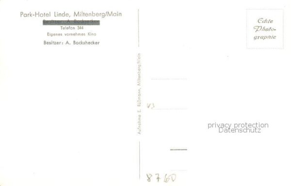 Miltenberg Main Park Hotel Linde – Bild 2