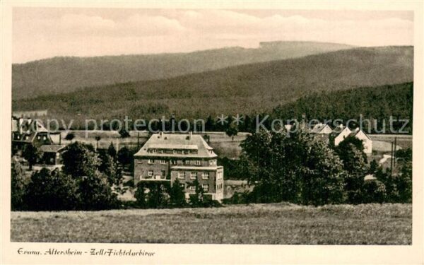 Zell Fichtelgebirge Altersheim Landschaftspanorama