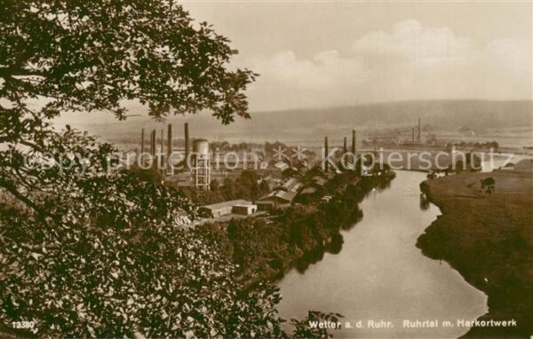 Wetter Ruhr Ruhrtal mit Markortwerk