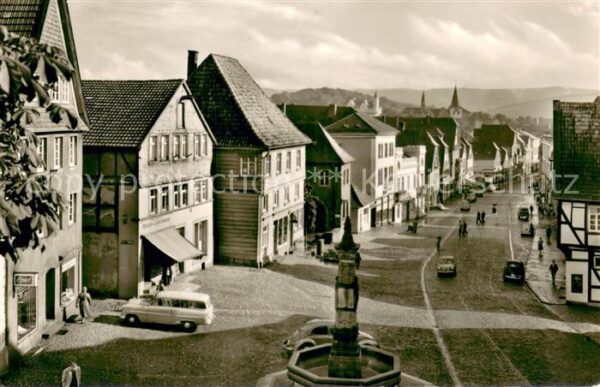 Arnsberg Westfalen Steinweg und Maximilianbrunnen