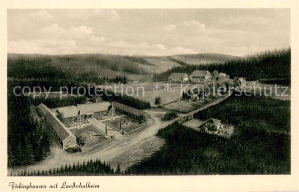 Foeckinghausen Bestwig Landschulheim Panorama