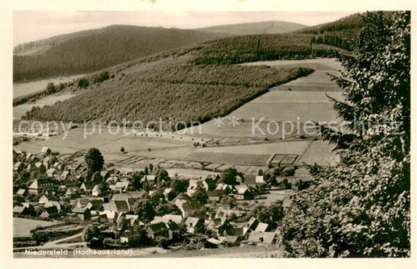 Niedersfeld Winterberg Panorama