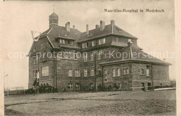 Medebach Mauritius Hospital Feldpost