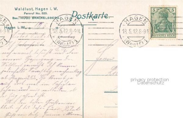 Hagen Westfalen Waldlust Gondelteich Fontaene – Bild 2