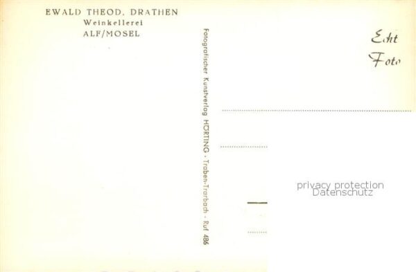 Alf Bullay Mosel Weinkellerei Drathen – Bild 2