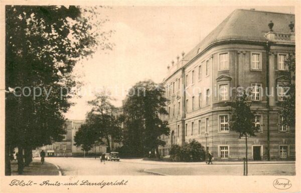 Tilsit Sowetsk Oblast Kaliningrad Amts und Landgericht
