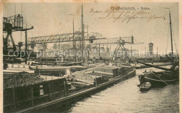 Meiderich Duisburg Hafenpartie