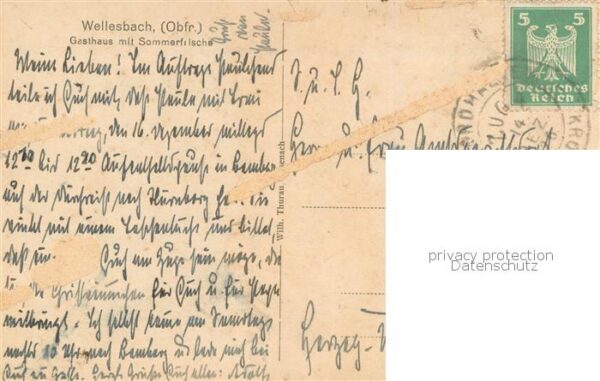 Wellesbach Oberfranken Gasthaus und Sommerfrische – Bild 2
