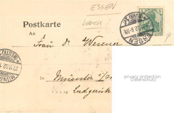 Essen  Ruhr Friedrich Alfred Krupp Portrait – Bild 2