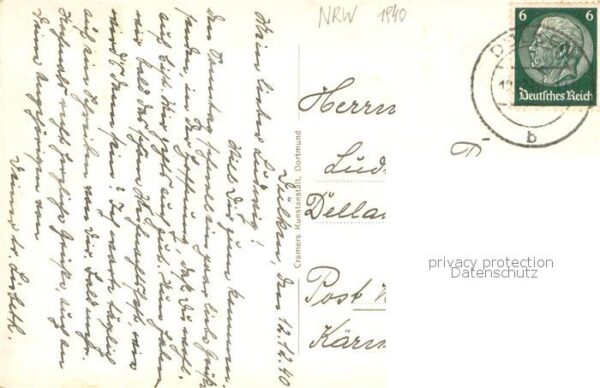Duelken Ehrenmal mit Rathaus – Bild 2