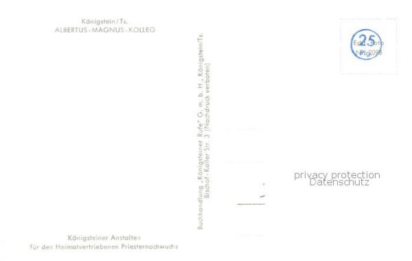 Koenigstein  Taunus Albertus Magnus Kolleg – Bild 2