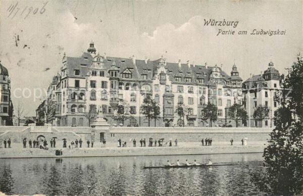 Wuerzburg Partie am Ludwigskai