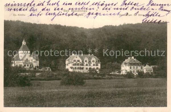 Bad Brueckenau Kirche Villa Fueglein Sanatorium