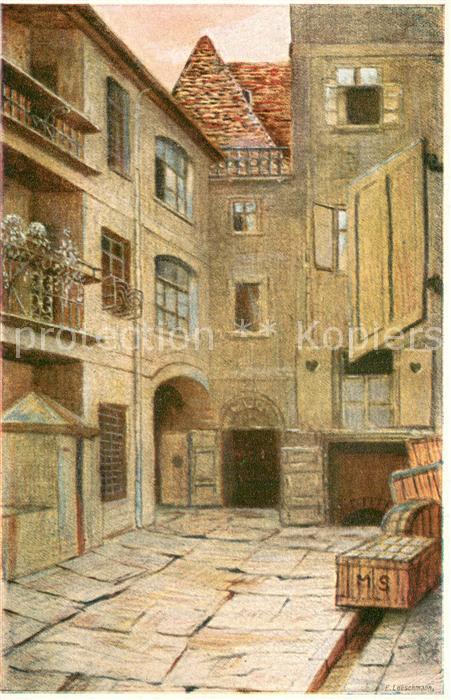 Breslau Niederschlesien No. 3 Hof 1 Historische Staetten Gustav Freytags Soll un
