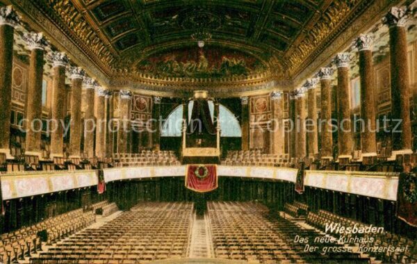 Wiesbaden Neues Kurhaus Grosser Konzertsaal