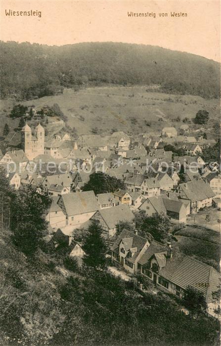 Wiesensteig Ansicht von Westen