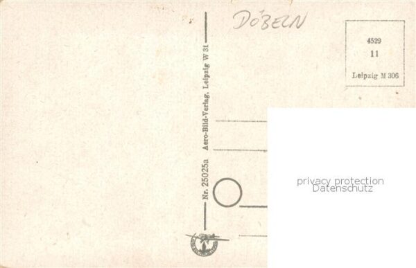 Doebeln Original Fliegeraufnahme – Bild 2