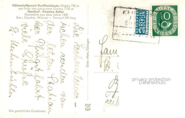 Grossholzleute Gasthof Pension Adler Gaststube – Bild 2