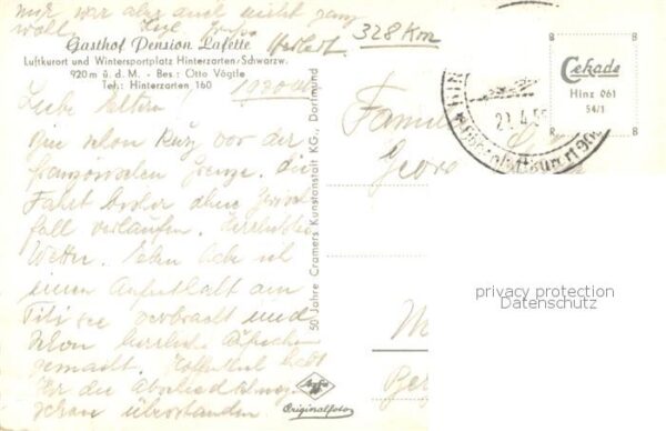 Hinterzarten Gasthof Pension Lafette Luftkurort im Schwarzwald – Bild 2