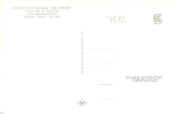 Haslach Kinzigtal Althistorisches Gasthaus zur Kanone – Bild 2