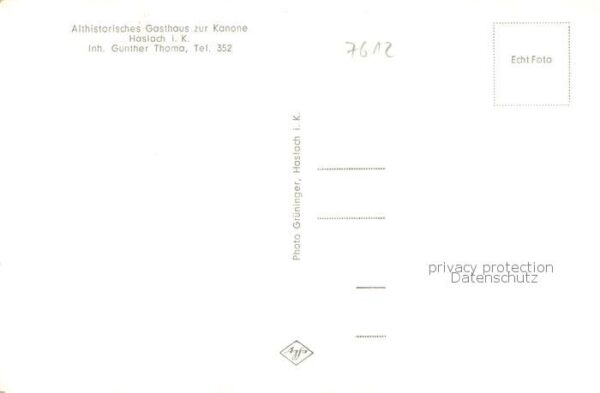 Haslach Kinzigtal Althistorisches Gasthaus zur Kanone Gaststube – Bild 2