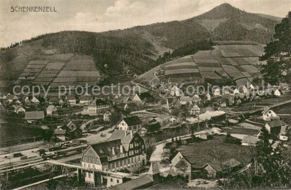 Schenkenzell Panorama Blick ins Tal