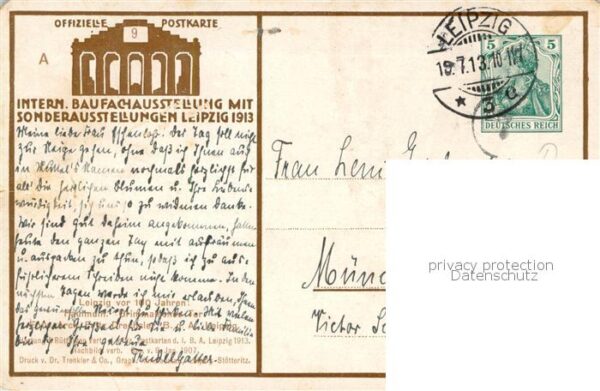 Alt Leipzig Leipzig vor 100 Jahren Grimmaisches Tor Hans A. Mueller Kuenstlerkar – Bild 2