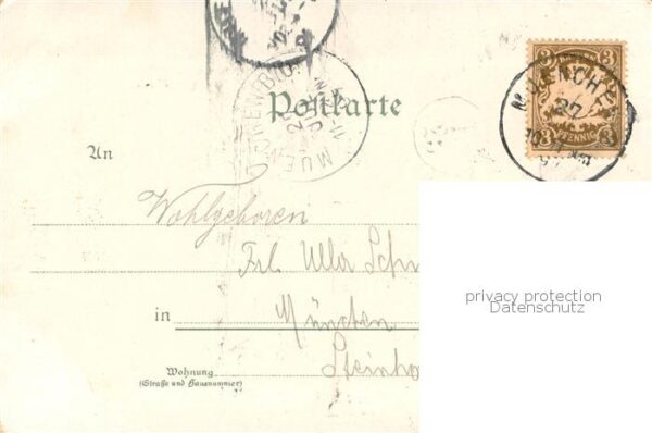 Dresden Elbe Kreuzschule Koernerdenkmal Kaiserliche Post Polytechnikum Bismarckp – Bild 2
