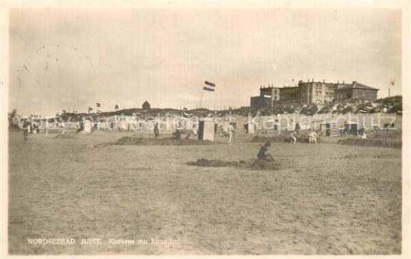 Juist Nordseebad Kurhaus mit Strand