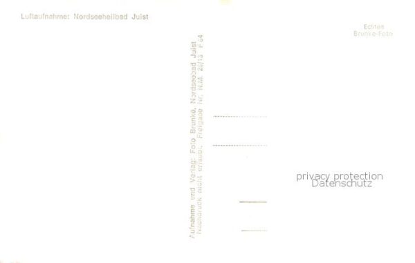 Juist Nordseebad Fliegeraufnahme – Bild 2