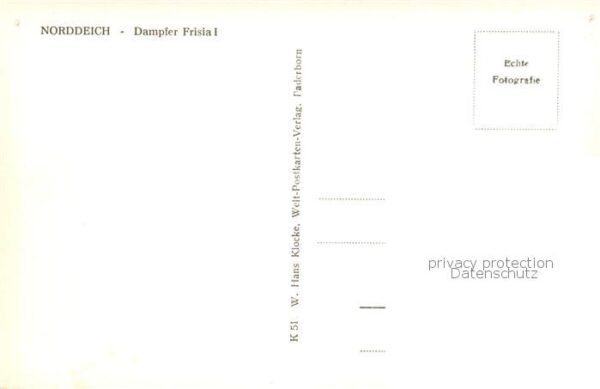 Norddeich  Norden Nordseebad Dampfer Frisia I – Bild 2