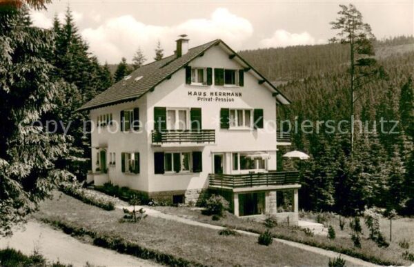 Hundsbach Forbach Pension Gaestehaus Haus Herrmann im Schwarzwald