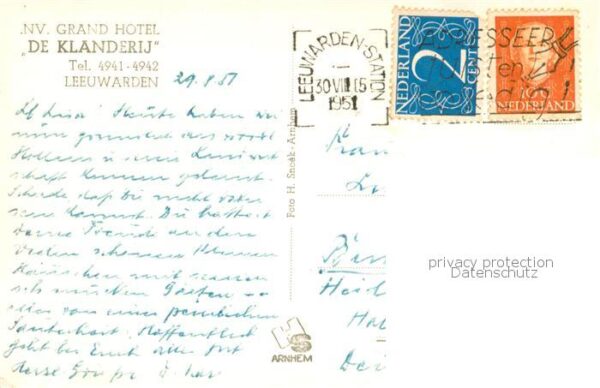 Leeuwarden NL NV Grand Hotel De Klanderij – Bild 2