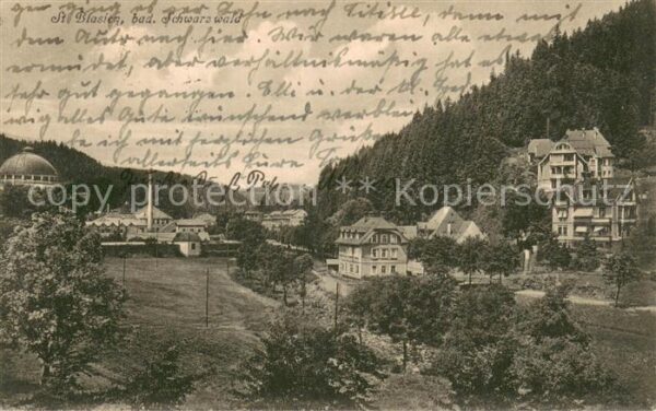 St Blasien Kurort im Schwarzwald