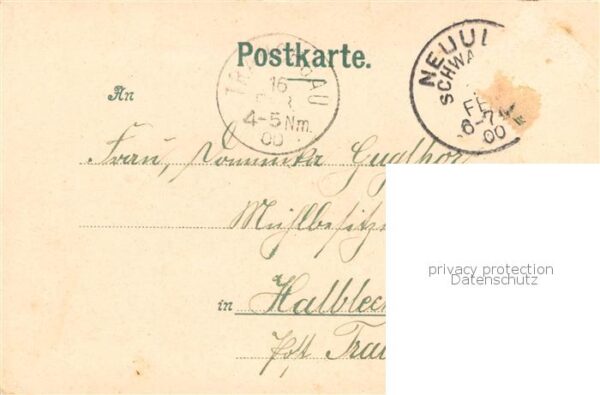 Ulm  Donau Ulmer Muenster Kuenstlerkarte – Bild 2