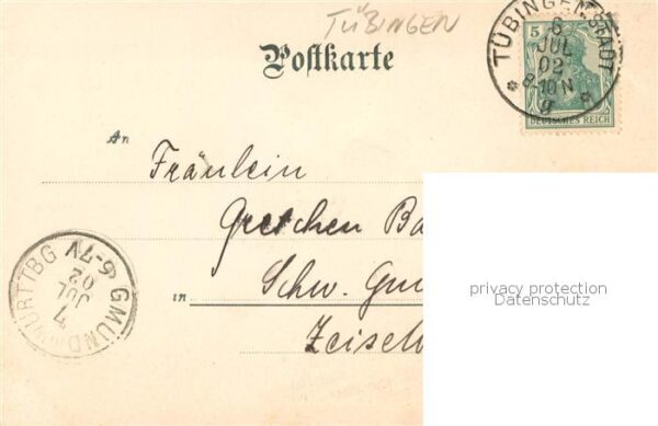 Tuebingen Blick ueber den Neckar – Bild 2