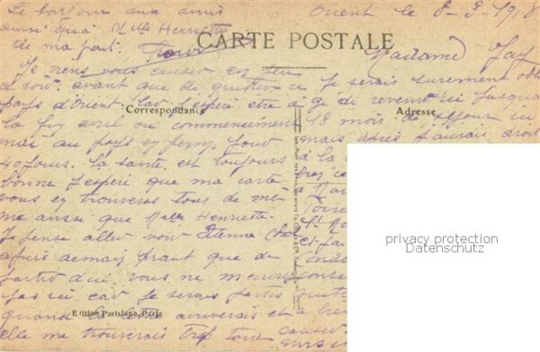 Salonique Salonica Salonicco Incendie d Août 1917 Restes de l Hôtel des Postes e – Bild 2