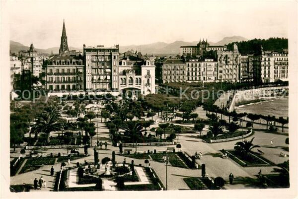 San Sebastian  Pais Vasco ES Jardines de Alderdi-eder