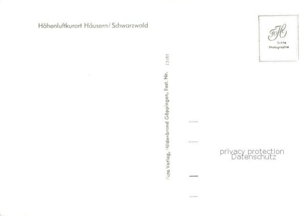 Haeusern Schwarzwald Hoehenluftkurort – Bild 2