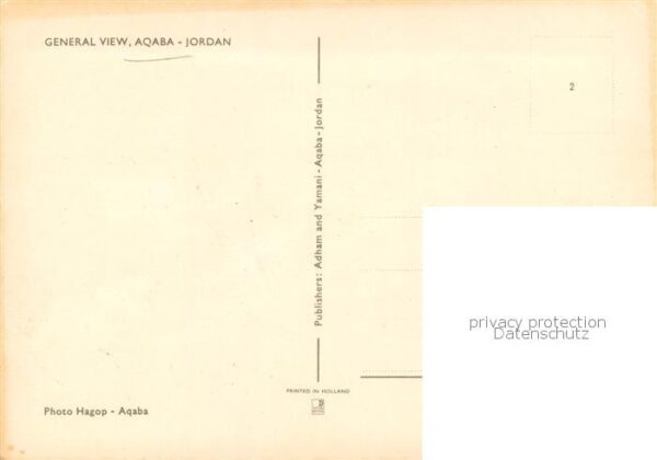 Aqaba Jordan Kuestenort – Bild 2